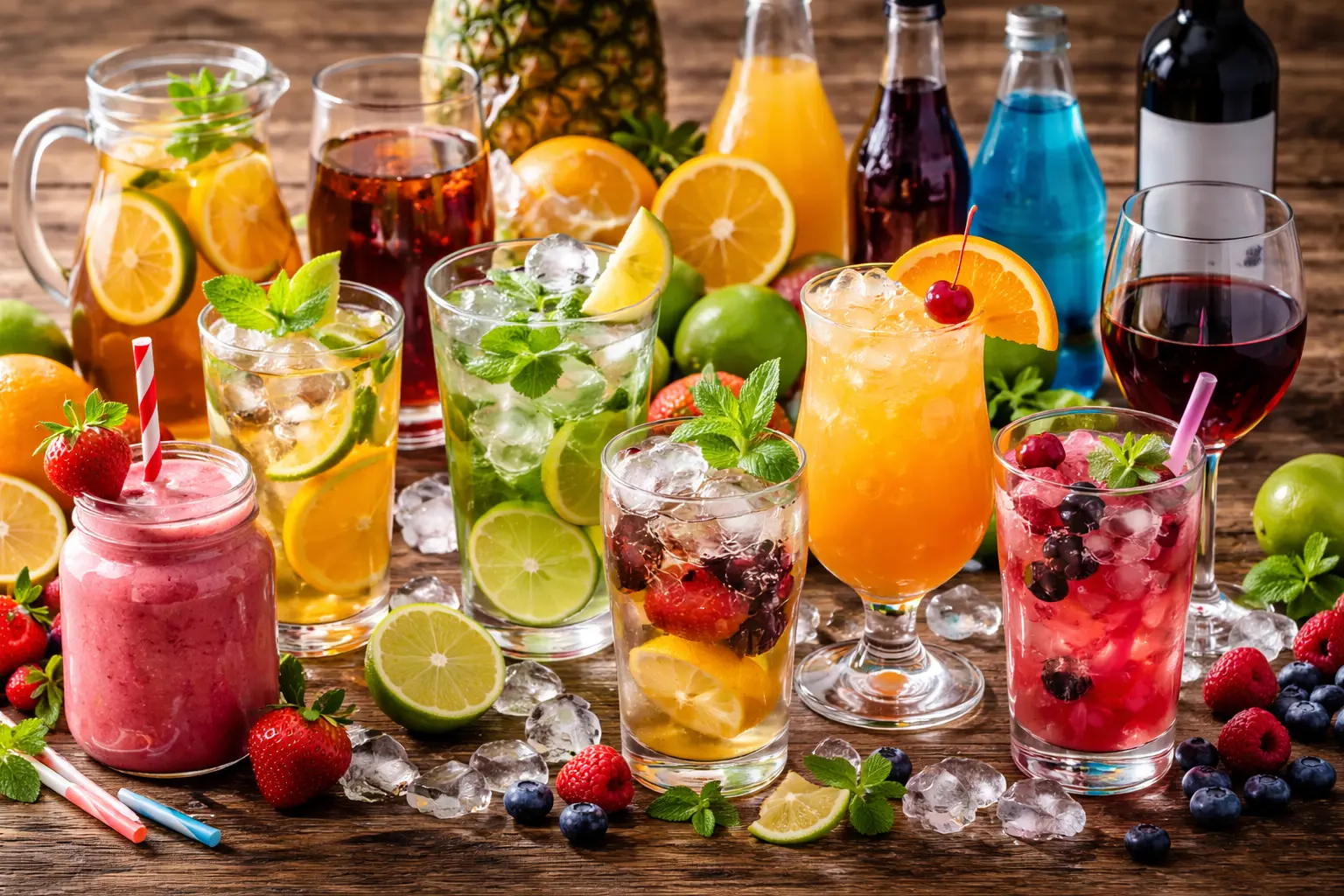 Our chiller van and freezer van ready to deliver drinks