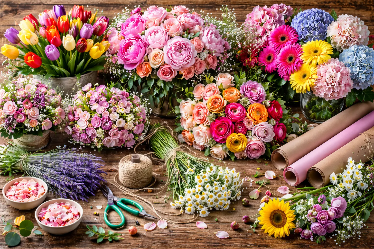 Flowers van in dubai and abu dhabi