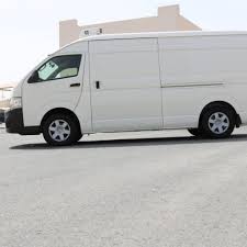 A refrigerated freezer van hired in Dubai for frozen food transport and cold chain delivery across the UAE