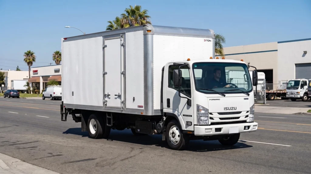 Refrigerated pharmaceutical delivery van for medicine transport in Dubai