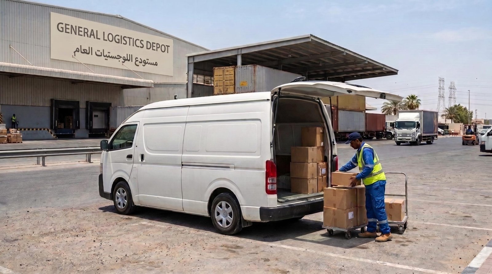 Refrigerated meat delivery van rental in Dubai for hygienic cold transport